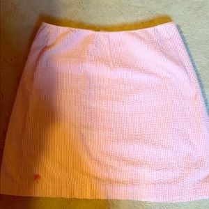 Lilly Pulitzer seersucker skirt—Size 4
